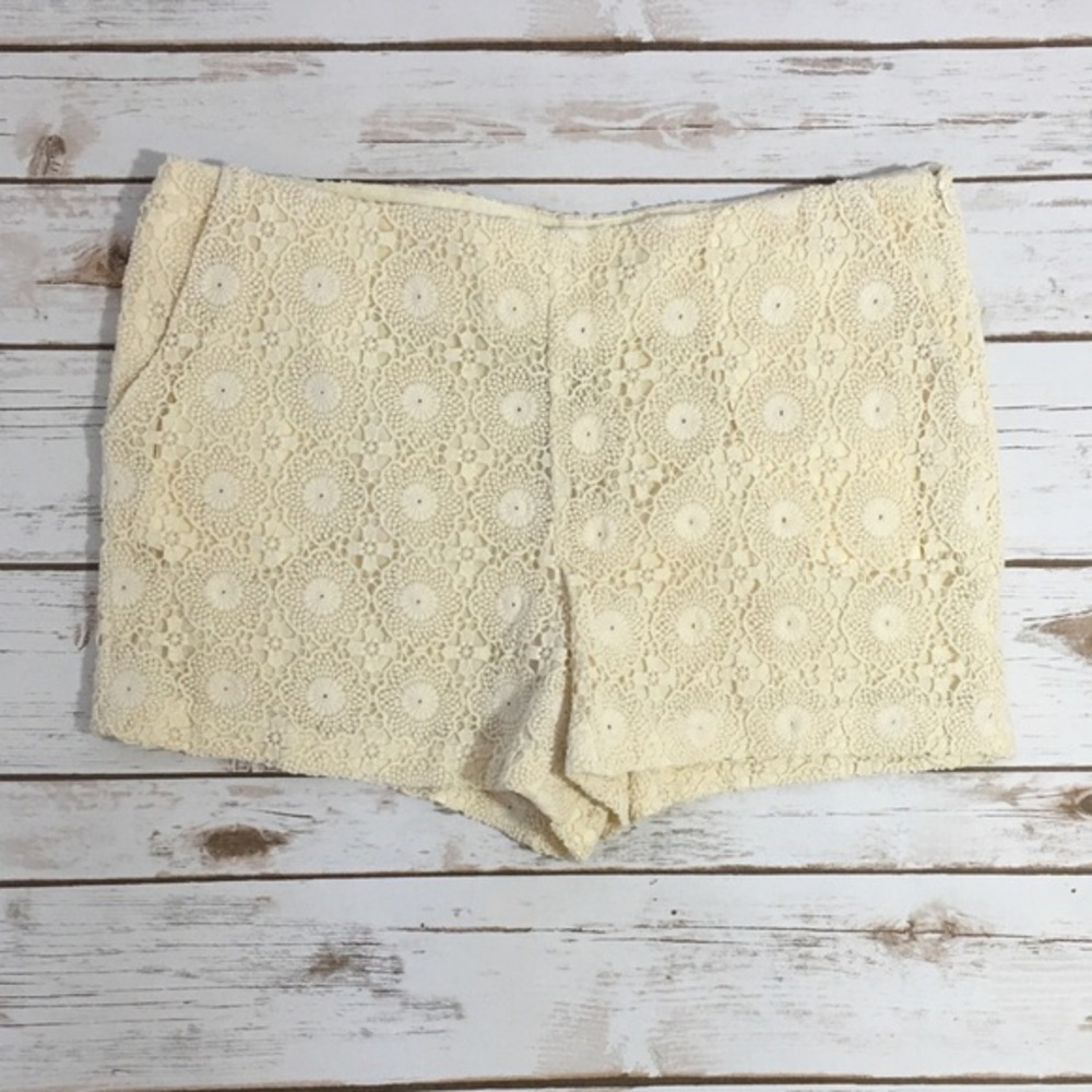 Lace Crochet Shorts